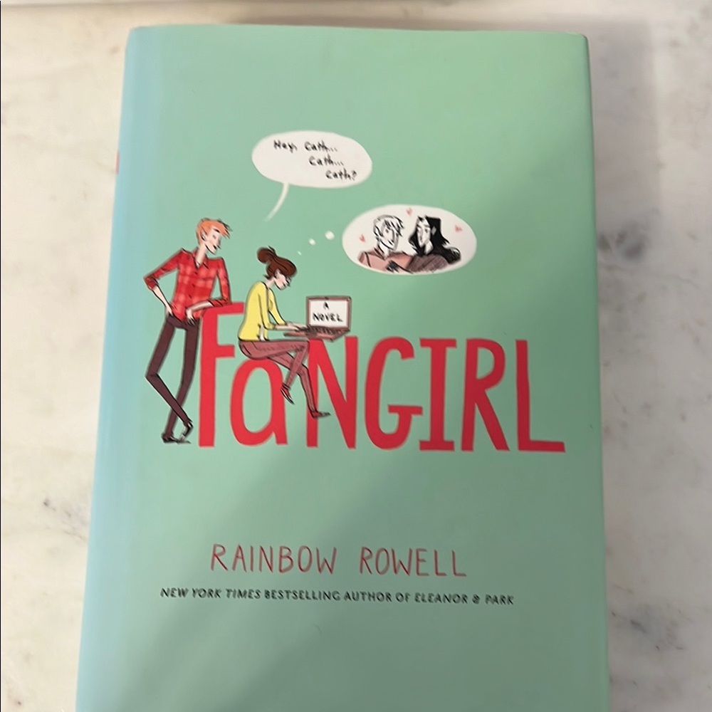Fangirl by Rainbow Rowell Hardcover Book